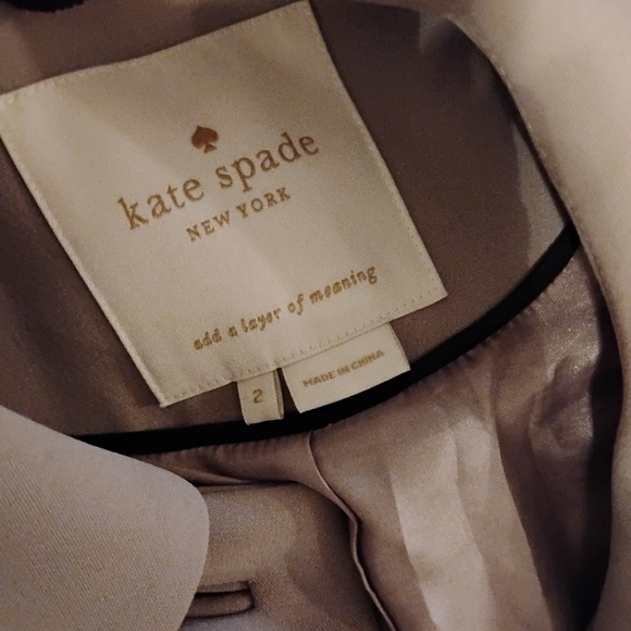 Kate Spade New York Scalloped Hem Coat - Picture 5 of 5